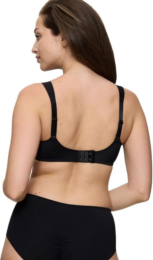 Triumph Minimizer-bh Essential Minimizer Glinsterend jacquardpatroon met beugel kleine satijnen strik - Foto 10