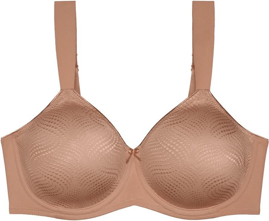 Triumph Minimizer-bh Essential Minimizer Glinsterend jacquardpatroon met beugel kleine satijnen strik - Foto 2