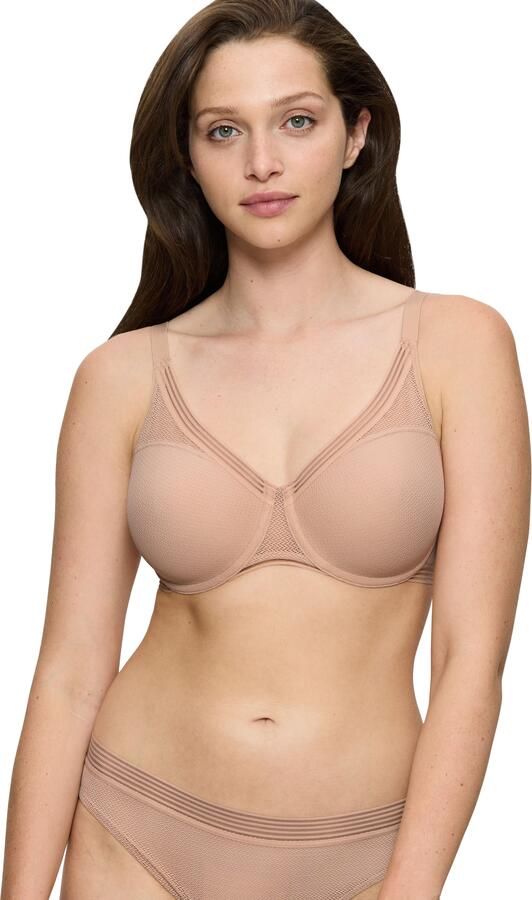 Triumph Minimizer-bh Infinite Sensation W01 Verkleint optisch met één cupmaat vormende cups zonder vullingen - Foto 6