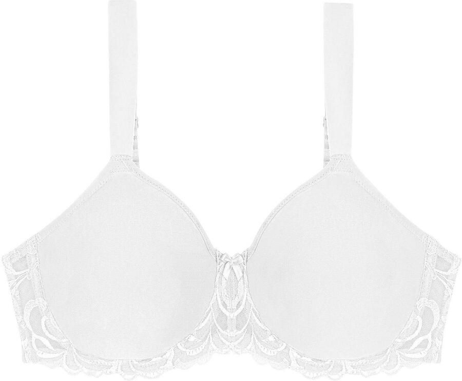 Triumph Minimizer-bh Modern Finesse W01 maakt de borst optisch kleiner met een cupmaat