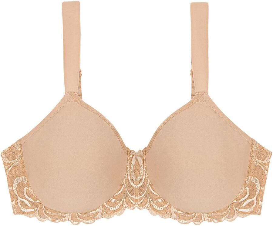 Triumph Minimizer-bh Modern Finesse W01 maakt de borst optisch kleiner met een cupmaat