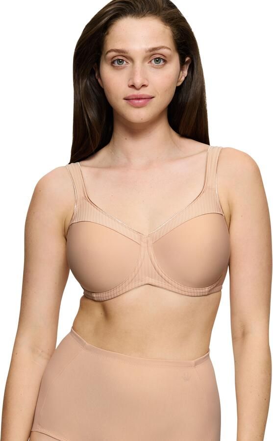 Triumph Minimizer-bh Modern Soft+Cotton maakt de borst optisch kleiner met een cupmaat - Foto 5