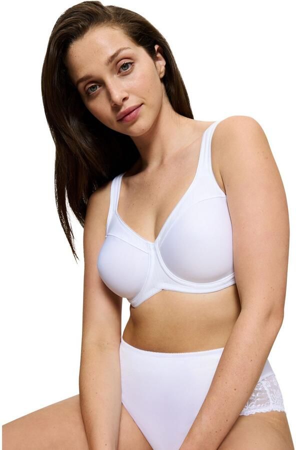 Triumph Minimizer-bh Modern Soft+Cotton maakt de borst optisch kleiner met een cupmaat - Foto 3