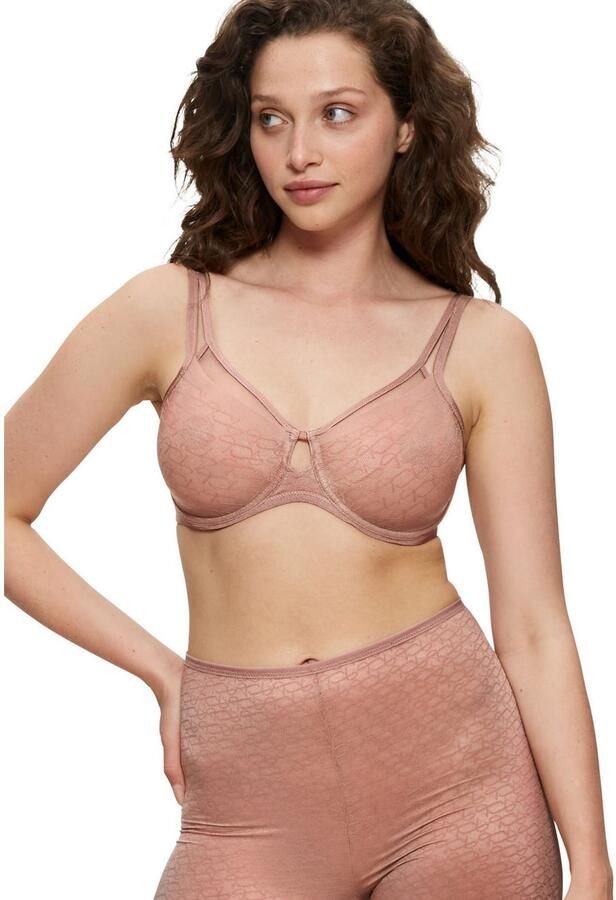 Triumph Minimizer-bh Signature Sheer Verkleint de borst optisch met één cupmaat kant - Foto 3