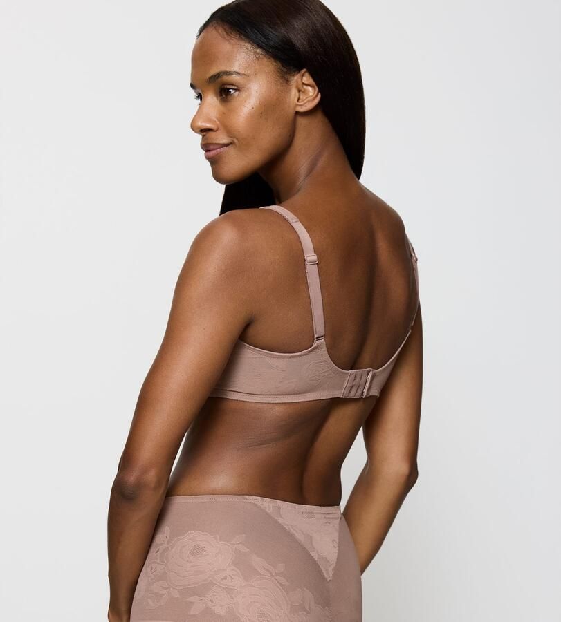 Triumph Minimizer-bh Wild Rose Sensation W01 maakt de borst optisch kleiner met een cupmaat - Foto 3