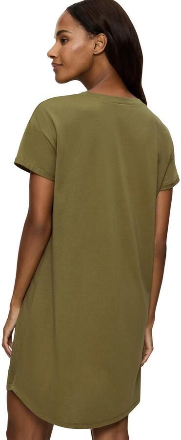 Triumph Nachthemd Nightdresses NDK X zacht ademend geribbelde ronde halslijn korte mouw - Foto 2