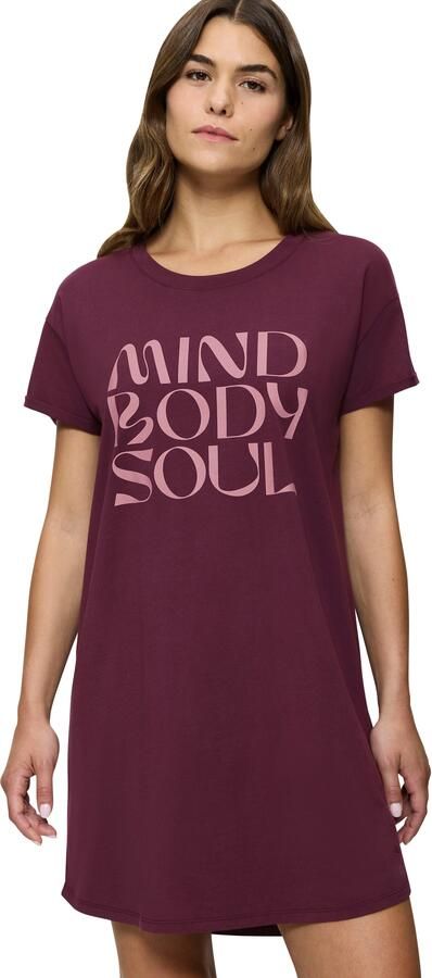 Triumph Nachthemd Nightdresses NDK X zacht ademend geribbelde ronde halslijn korte mouw - Foto 4