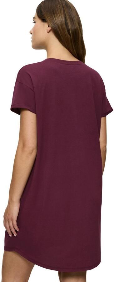 Triumph Nachthemd Nightdresses NDK X zacht ademend geribbelde ronde halslijn korte mouw - Foto 2