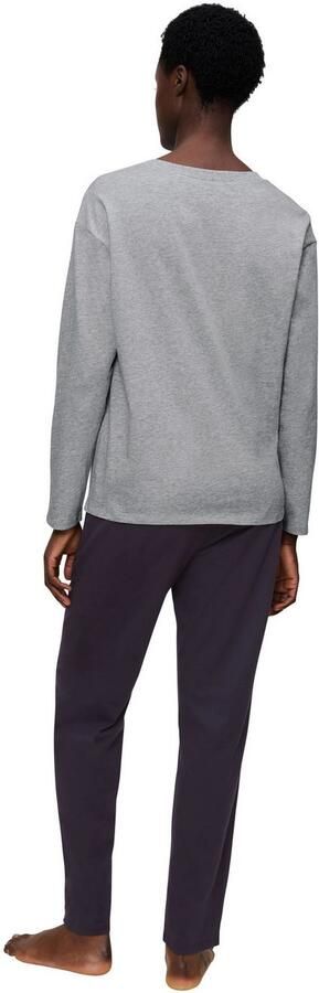 Triumph Pyjama Bloemborduurwerk borstzak ronde hals lange mouw - Foto 4