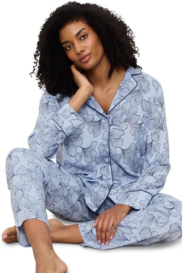 Triumph Pyjama met klassieke reverskraag (2-delig)