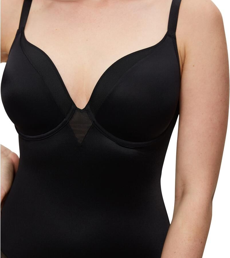 Triumph Shaping-body True Shape Sensation BSWP Mesh inzetstukken gewatteerde cups en vormende beugels glanzend (1-delig) - Foto 5