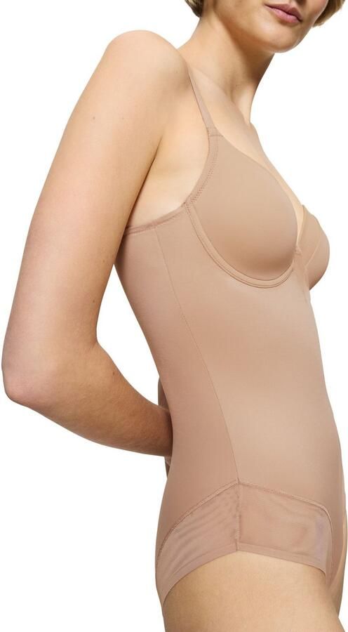 Triumph Shaping-body True Shape Sensation BSWP Mesh inzetstukken gewatteerde cups en vormende beugels glanzend (1-delig) - Foto 6