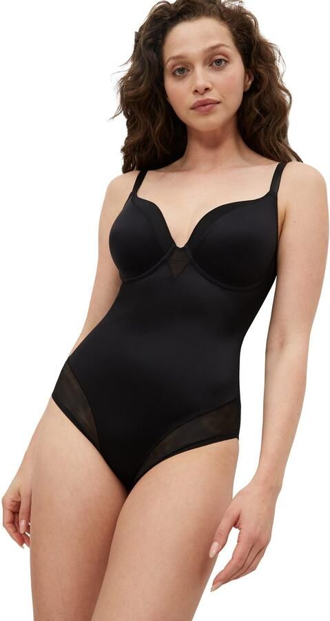 Triumph Shaping-body True Shape Sensation BSWP Mesh inzetstukken gewatteerde cups en vormende beugels glanzend (1-delig) - Foto 8