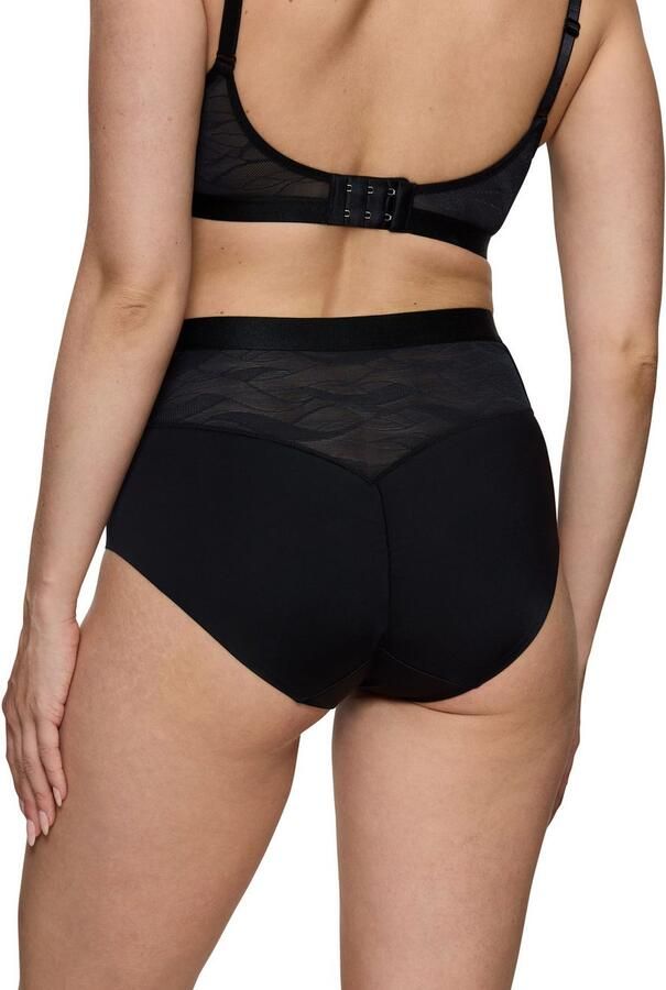 Triumph Shapingslip Airy Sensation vormgevend fijn tule met ruitpatroon hoger gesneden pasvorm - Foto 4