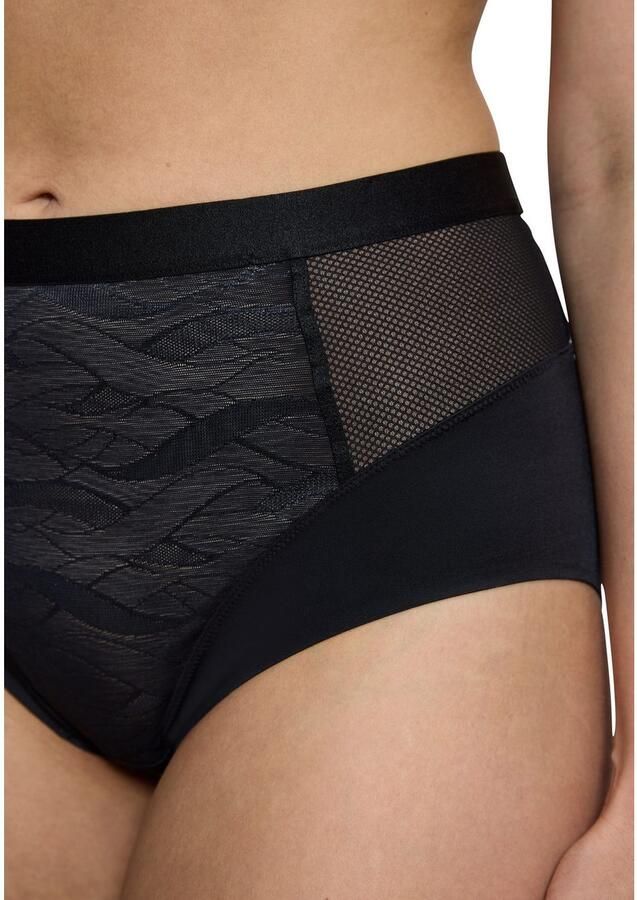 Triumph Shapingslip Airy Sensation vormgevend fijn tule met ruitpatroon hoger gesneden pasvorm - Foto 2