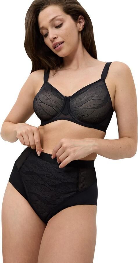 Triumph Shapingslip Airy Sensation vormgevend fijn tule met ruitpatroon hoger gesneden pasvorm - Foto 5