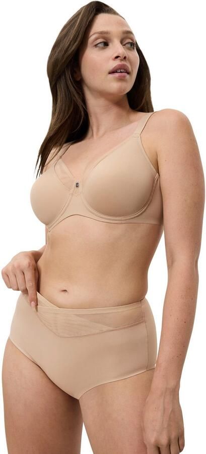 Triumph Shapingslip True Shape Sensation Mesh-inzetstukken stretch-tule wikkel-look (1 stuk) - Foto 3
