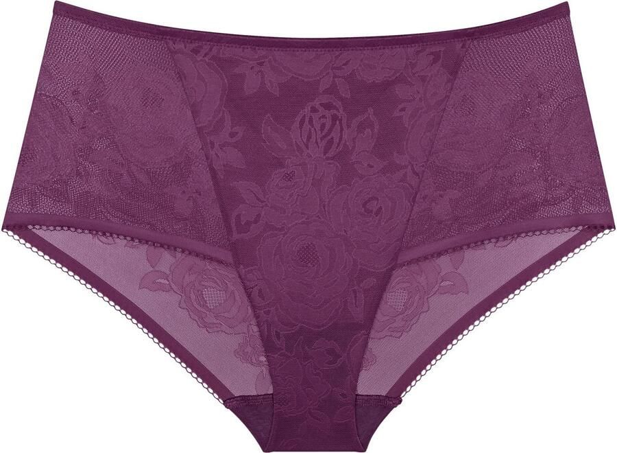 Triumph Shapingslip Wild Rose Sensation plat vor d kant gemiddeld shape-effect ade d