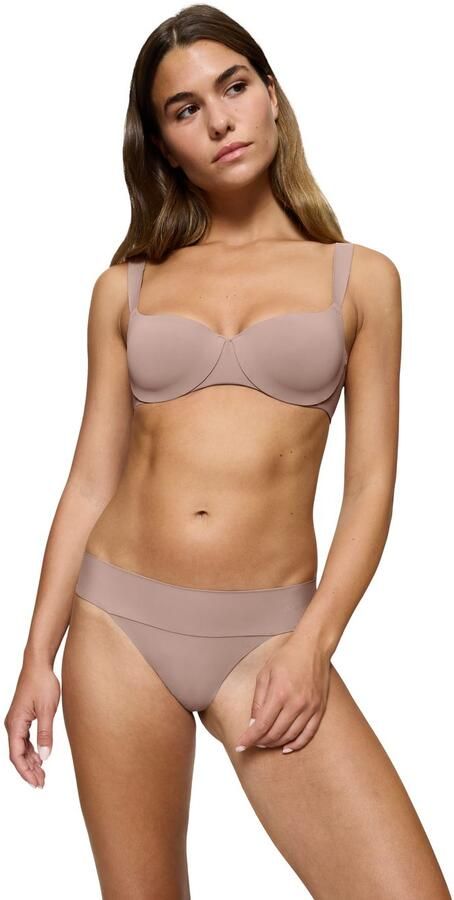 Triumph String Body Make-Up Illusion naadloos zachte band elastisch microvezel laag uitgesneden - Foto 3