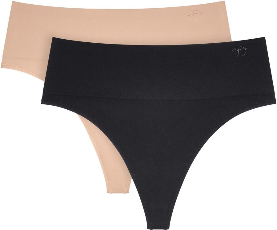 Triumph String Soft Sculpt met hoge beenuitsnijding vormend medium shape-effect platte naden (Set van 2) - Foto 5