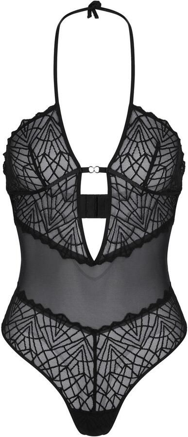Triumph Stringbody That Night in Vegas BS grafisch kant mesh neckholder bandeau-cup - Foto 4