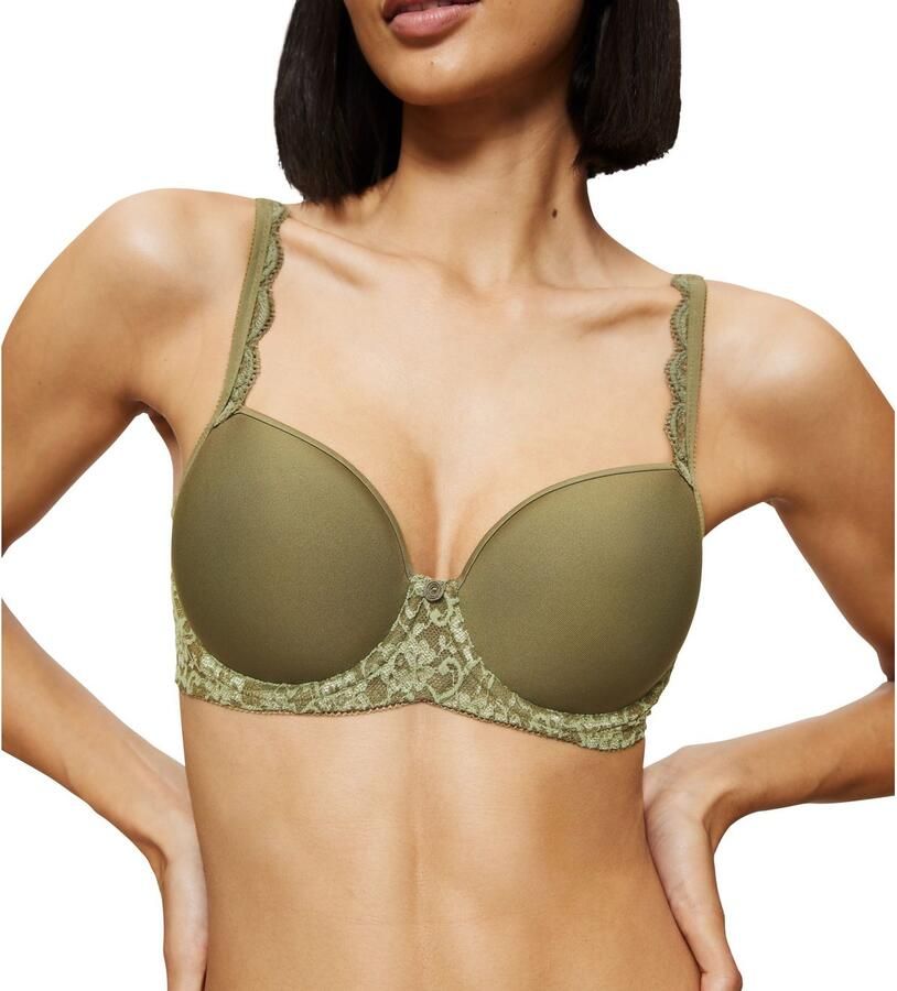 Triumph T-shirt-bh Amourette Stretch-kant gladde cups ademend licht vrouwelijk