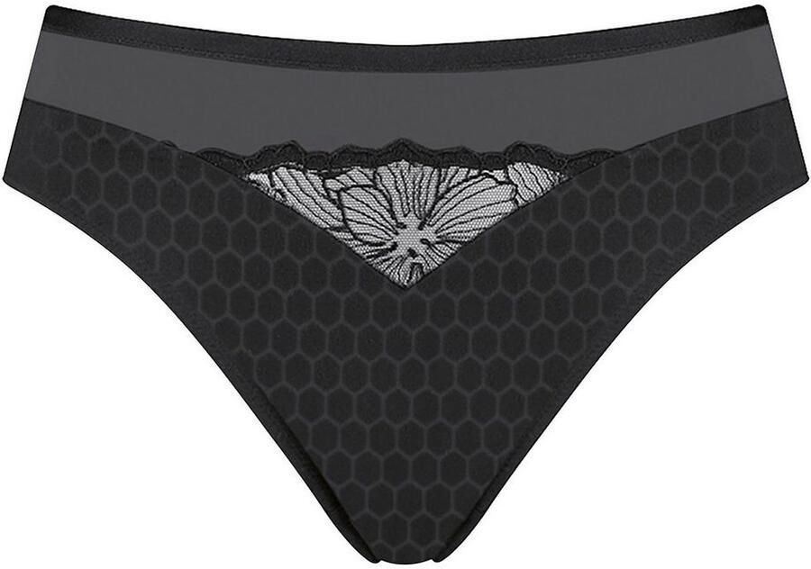 Triumph Tai slip Azalea Florale met kantdetails tule. vrouwelijk jacquard - Foto 2