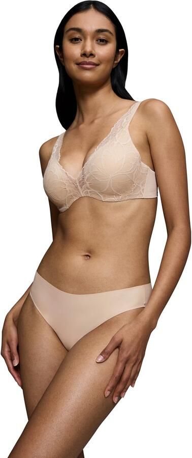 Triumph Tai slip Body Make-Up Illusion Lace florale stretchkant hoge beenuitsnijding zachte microvezel - Foto 6