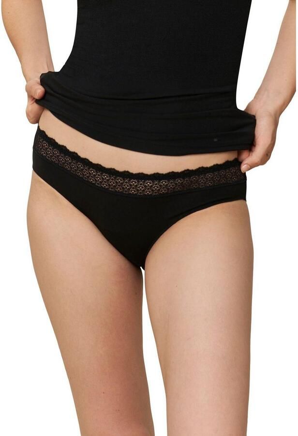 Triumph Tai slip Feel of Modal zeer zacht elastische tailleband met kant licht (Set van 3) - Foto 2