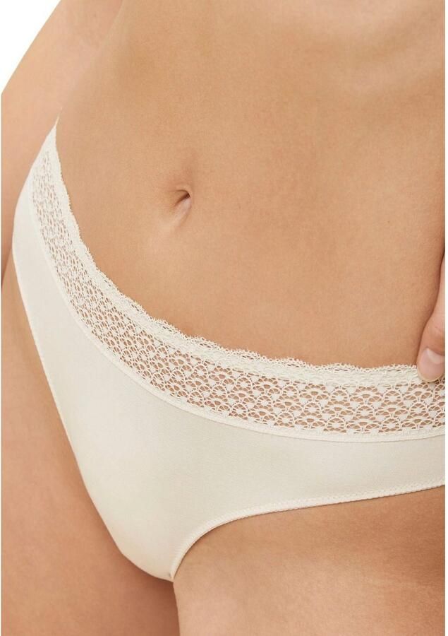 Triumph Tai slip Feel of Modal zeer zacht elastische tailleband met kant licht (Set van 3) - Foto 2