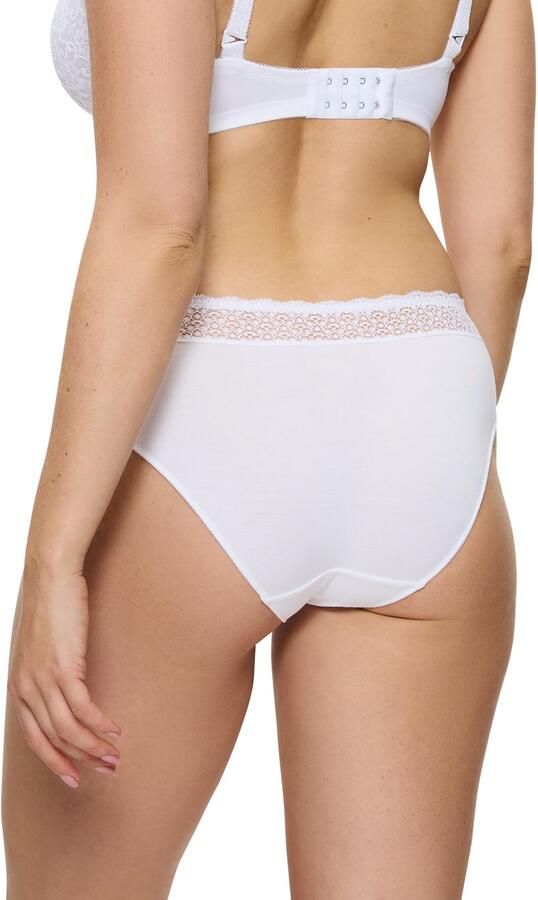 Triumph Tai slip Feel of Modal zeer zacht elastische tailleband met kant licht (Set van 3) - Foto 3
