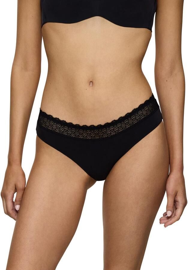 Triumph Tai slip Feel of Modal zijdezacht kanten band (Set van 2) - Foto 2