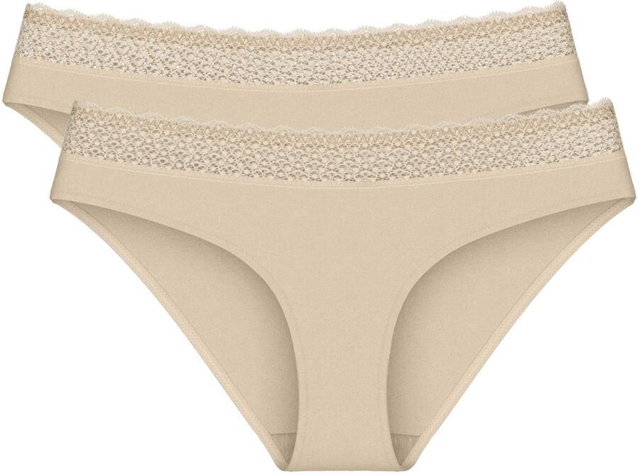 Triumph Tai slip Feel of Modal zijdezacht kanten band (Set van 2) - Foto 5