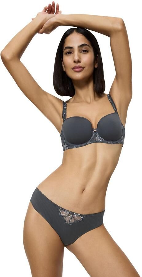 Triumph Tai slip Wild Iris Florale decoratieve borduurwerk mesh jacquard medium dekking - Foto 4