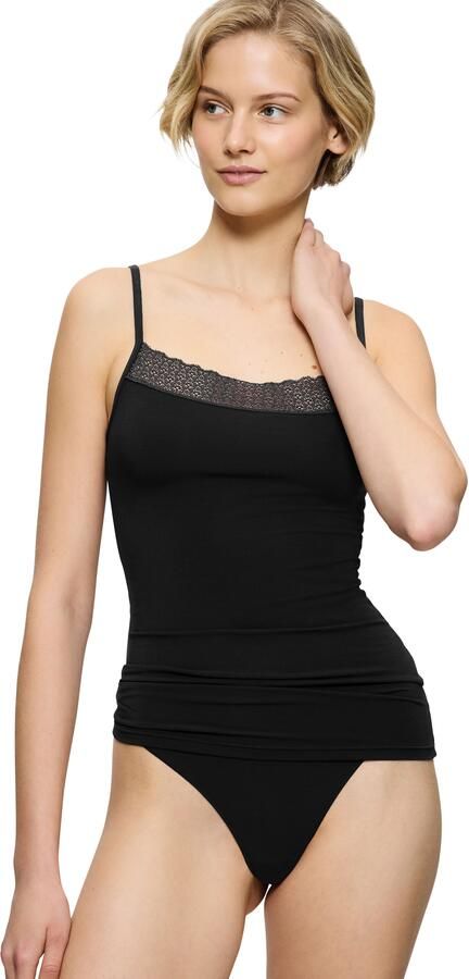 Triumph Top met spaghettibandjes Feel of Modal zijdezacht vierkante hals comfortabel kanten details elastisch - Foto 5