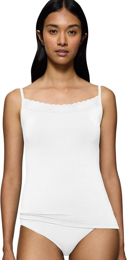 Triumph Top met spaghettibandjes Feel of Modal zijdezacht vierkante hals comfortabel kanten details elastisch - Foto 5