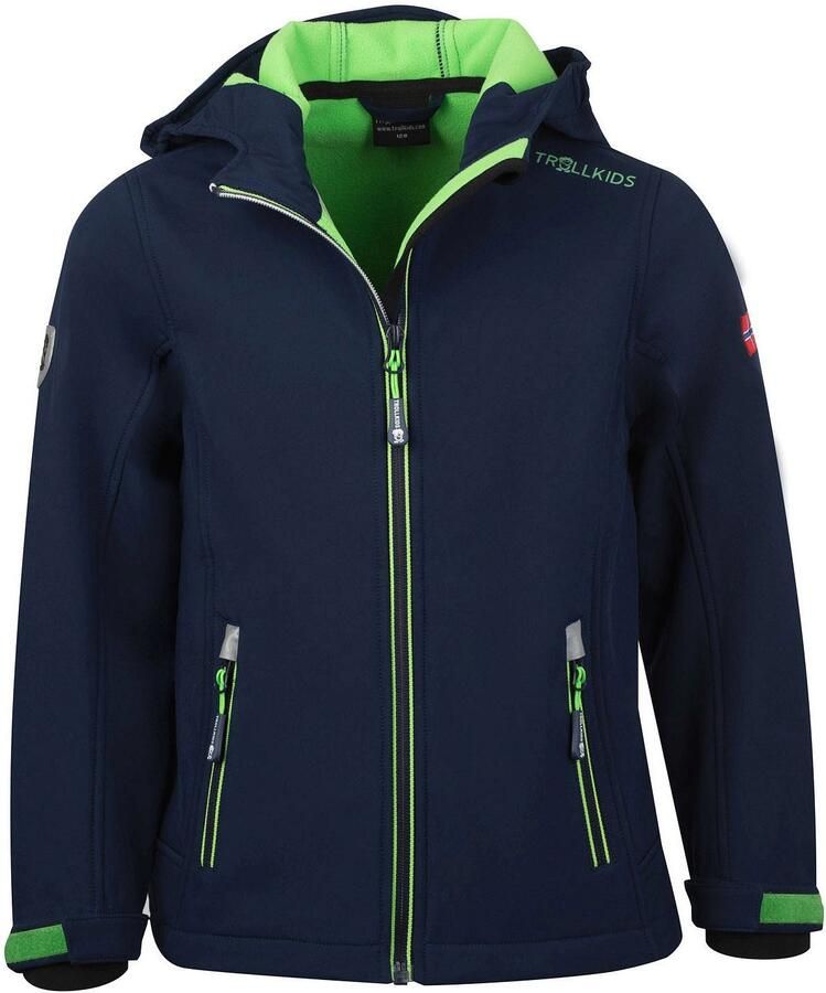 TROLLKIDS Softshell-jack KIDS TROLLFJORD JACKET (1 stuk) - Foto 2