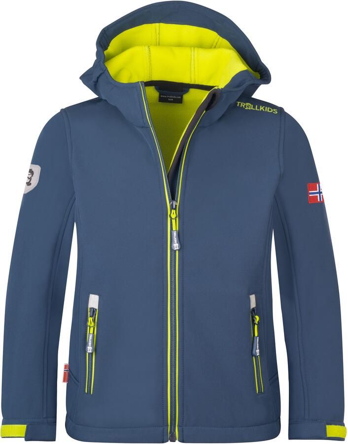 TROLLKIDS Softshell-jack KIDS TROLLFJORD JACKET (1 stuk) - Foto 2