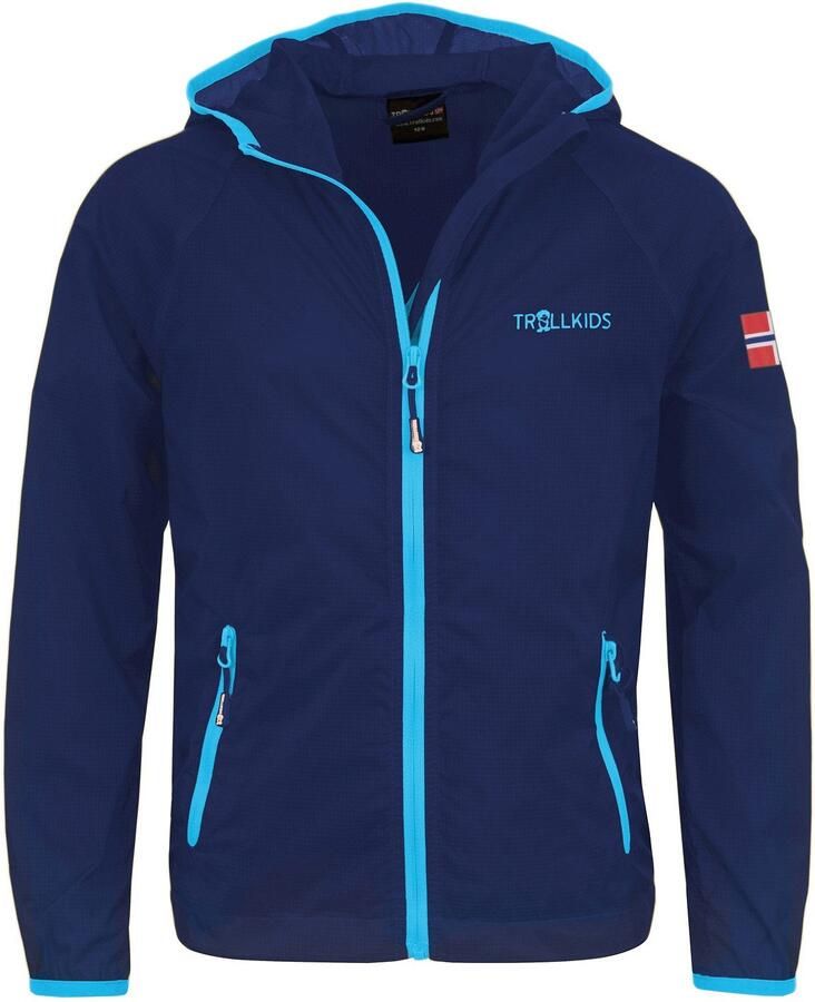 TROLLKIDS Windbreaker KIDS FJELL RUNNING JACKET (1 stuk) - Foto 4