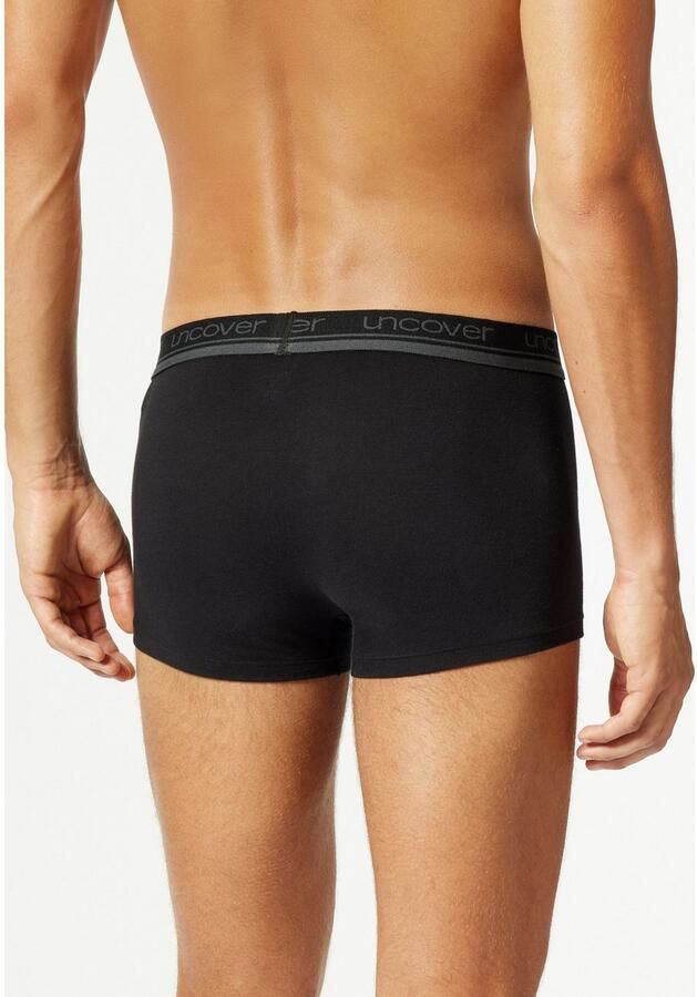 Uncover by SCHIESSER Boxershort UNCOVER Cotton zonder ingreep elastisch single jersey logoband (Set van 5) - Foto 2