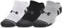 Under Armour Enkelsokken Unisex UA Perfor ce Tech-Vootjes in 3-Pack (set 3 paar) - Thumbnail 1