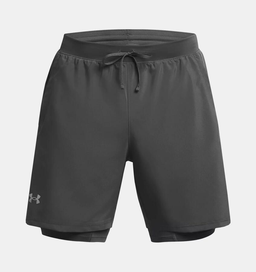 Under Armour 2-in-1-short UA LAUNCH 7 2-IN-1 SHORTS (1-delig)