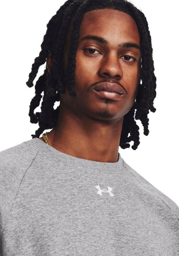 Under Armour Grijze Sweater met Rival Fleece Crew Gray Heren - Foto 2