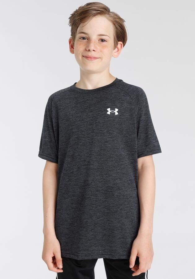 Under Armour tech sportshirt zwart kinderen - Foto 6