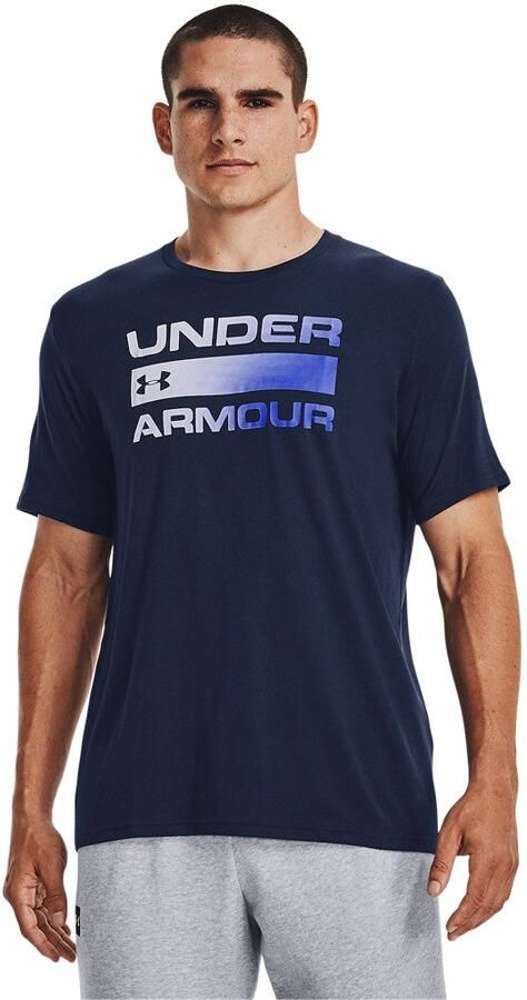 Under Armour T-shirt Korte Mouw T-shirt met teamuitgave en woordmerk - Foto 10