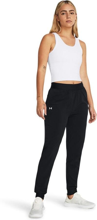 Under Armour Rival High-Rise Track Pants Black- Dames Black - Foto 8