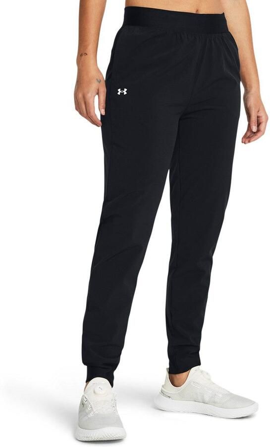 Under Armour Rival High-Rise Track Pants Black- Dames Black - Foto 6