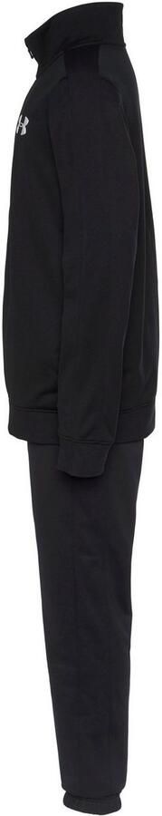 Under Armour trainingspak zwart wit Jongens Polyester Opstaande kraag Logo 164 - Foto 6