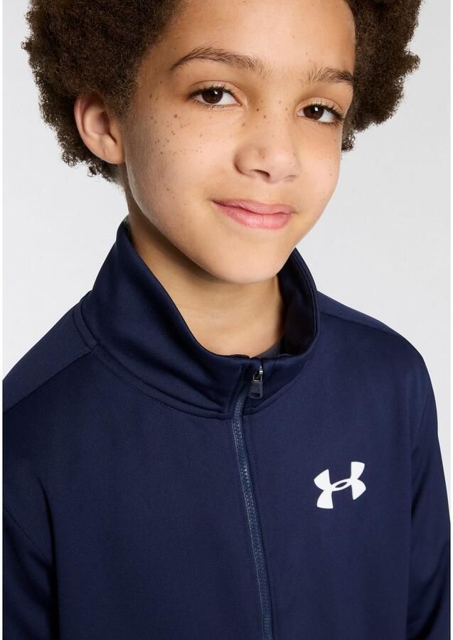 Under Armour Trainingspak UA RIVAL KNIT TRACKSUIT Voor kinderen binnenmateriaal zacht opgeruwd (1-delig)