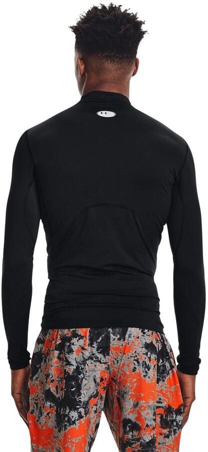 Under Armour Shirt met lange mouwen opstaande kraag en logostitching - Foto 7